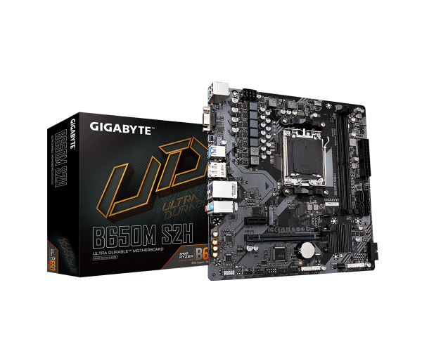 לוח Gigabyte B650M S2H AM5 Micro-Atx DDR5 DP HDMI AMD